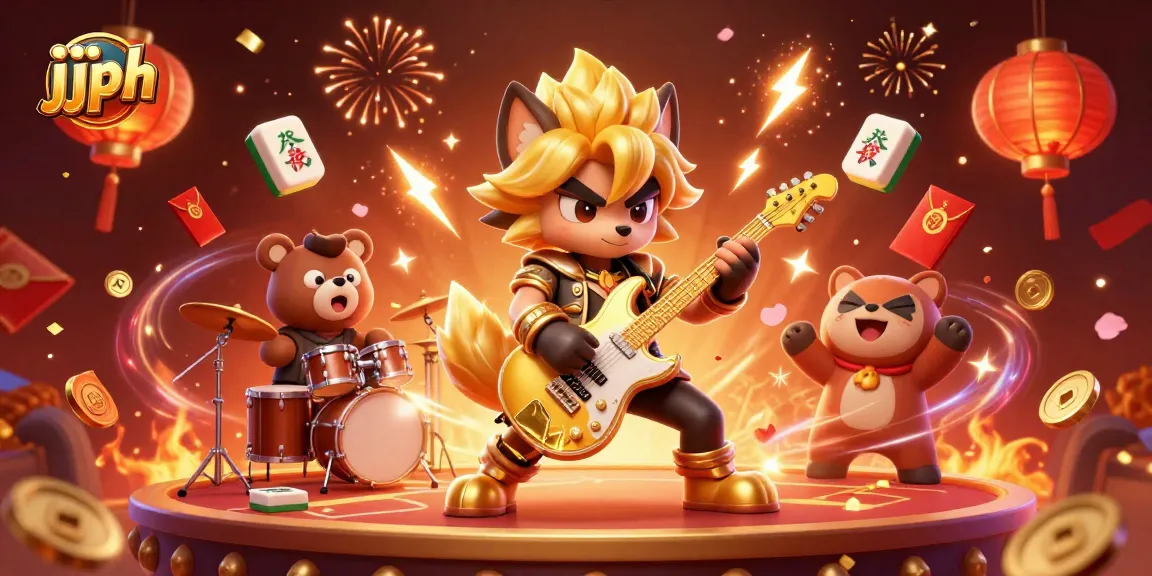 Experience the excitement of jjjph casino gaming with 3D characters in a vibrant celebration of luck and fortune.