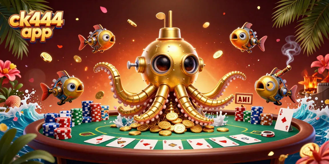 Engage with the thrilling ck444 app experience featuring poker, gold coins, and cinematic visuals.