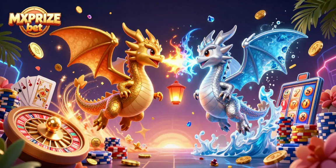 Engage with the thrilling MXPRIZE bet experience through stunning visuals of dragons, games, and rewards.
