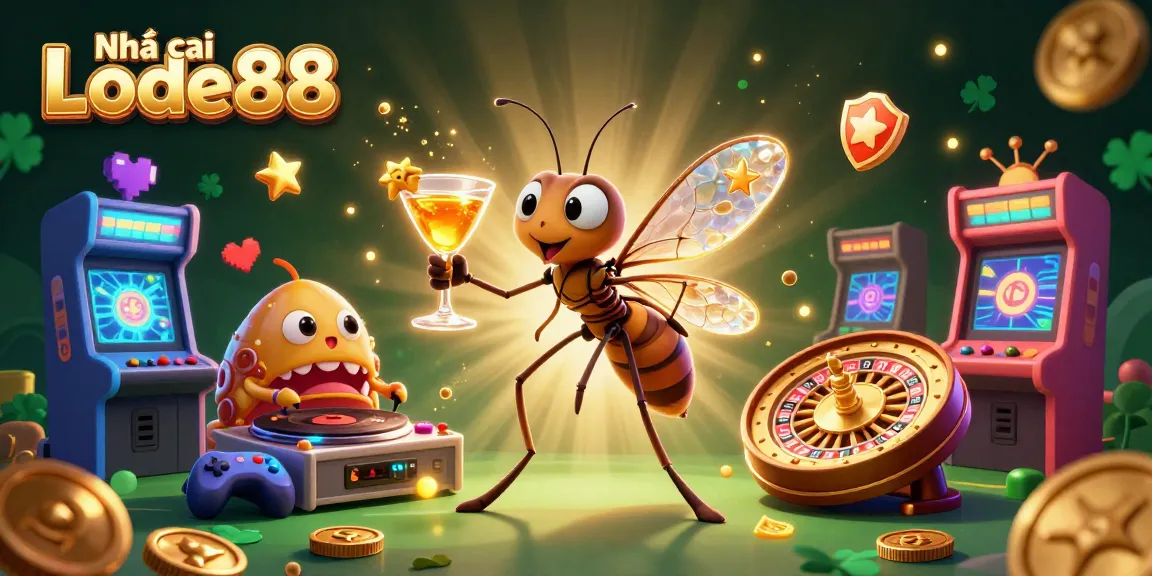 Experience thrill at Nhà cái Lode88 with unique casino elements in an engaging scene.