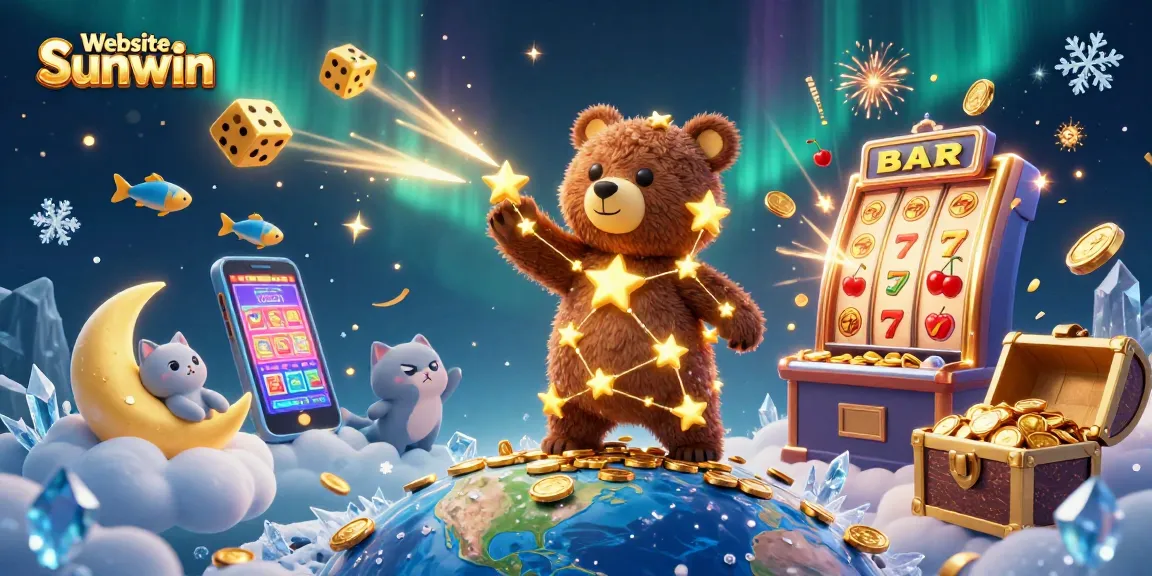 Experience joy and wins on the Website Sunwin with vibrant 3D casino characters and dynamic game elements.