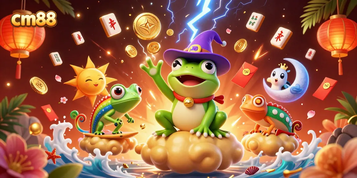 Experience exhilarating wins with cm88's enchanting casino atmosphere, celebrating luck and fortune in style.