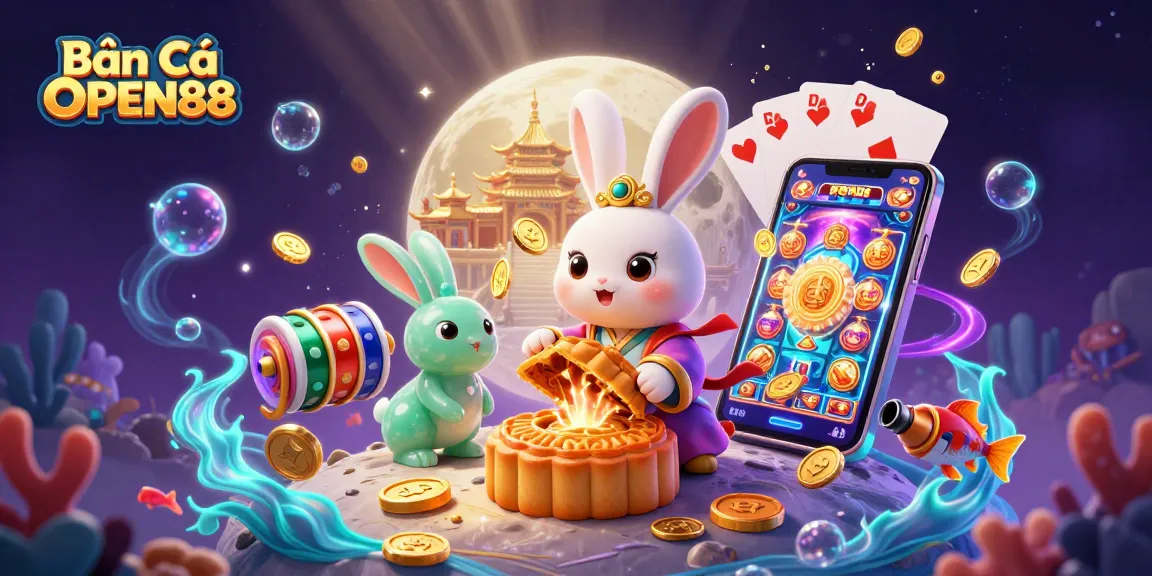 Engage in Bắn Cá OPEN88 with vibrant underwater elements and rich visuals of a dynamic gaming scene.