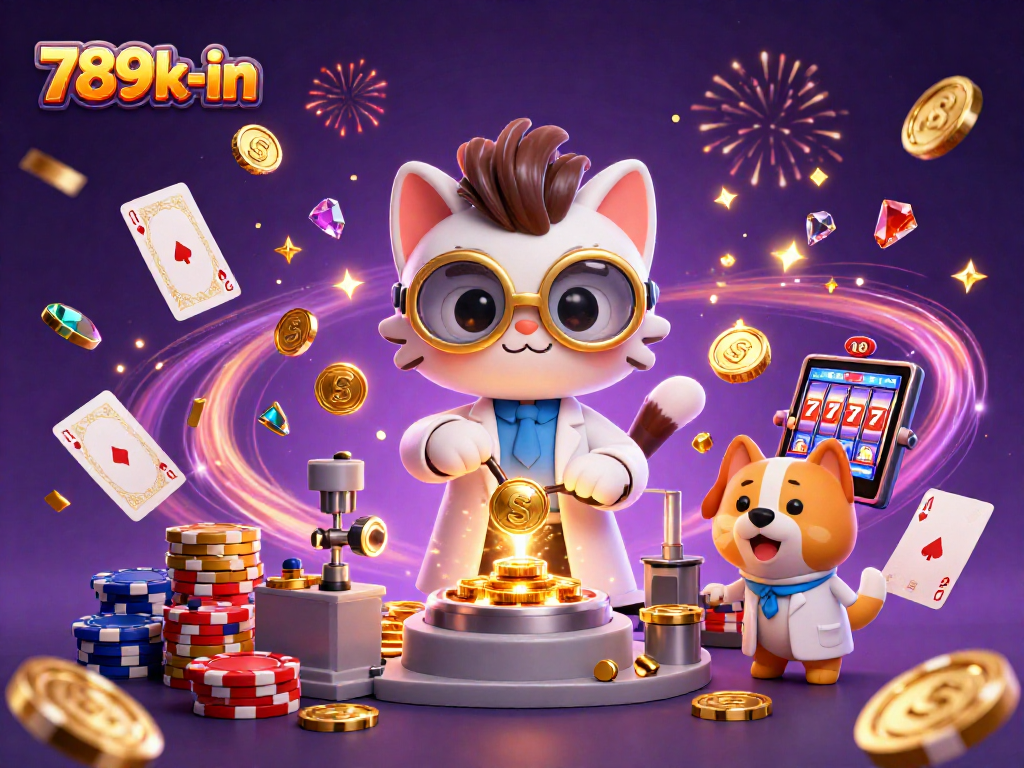 Experience winning spins and jackpots at 789k-in with vibrant slots and dynamic casino elements.